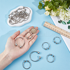 20Pcs 2 Styles Alloy Bikini Clips&nbsp;FIND-GF0009-41