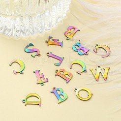 Ion Plating(IP) 304 Stainless Steel Charms&nbsp;STAS-H112-M