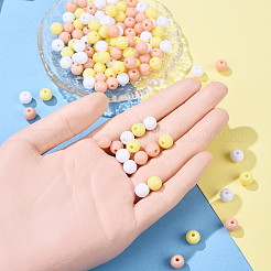 30G 3 Colors Opaque Acrylic Beads&nbsp;MACR-YW0003-44C