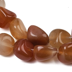Natural Red Agate Beads Strands&nbsp;G-L630-F01-01G