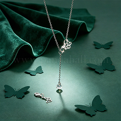 4Pcs 925 Sterling Silver Pendant Decorations&nbsp;HJEW-PH02566