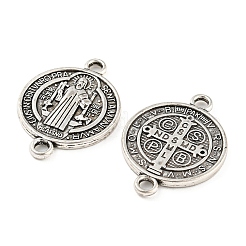 Tibetan Style Alloy Connector Charms&nbsp;TIBE-P001-29AS