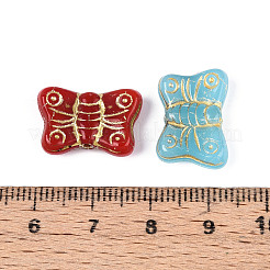 Butterfly Glass Beads&nbsp;GLAA-T025-58M