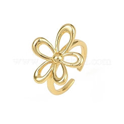 Brass Adjustable Cuff Rings&nbsp;RJEW-C139-01G