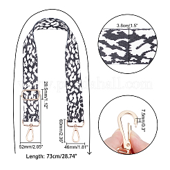 Polyester Bag Strap&nbsp;FIND-WH0064-85B