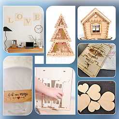 Wood Board Craft Supplies&nbsp;DIY-WH0591-511