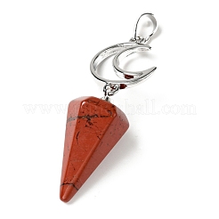 Natural & Synthetic Gemstone Pendants&nbsp;G-J393-IP
