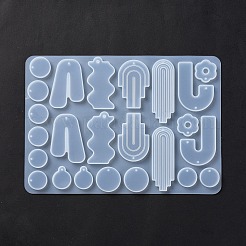 DIY Irregular Shape Pendant Silicone Molds&nbsp;DIY-F134-08A