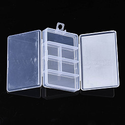2-Layer Rectangle Polypropylene(PP) Bead Storage Containers&nbsp;CON-S043-055