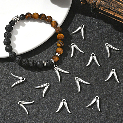 60Pcs Tibetan Style Alloy Pendants&nbsp;FIND-SC0019-36AS