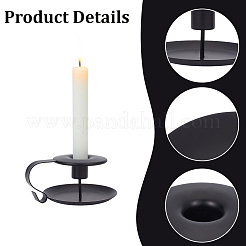 Iron Candle Holder&nbsp;DJEW-CN0001-53