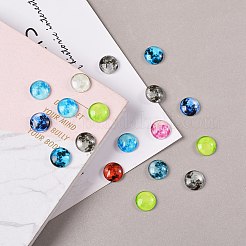 Luminous Glass Cabochons&nbsp;GLAA-SZ0001-12