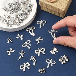 60Pcs 10 Styles Alloy Pendants&nbsp;FIND-YW0006-44