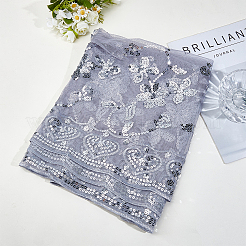 Detachable Polyester Bridal Lace Shawls&nbsp;AJEW-WH0696-305A