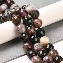Natural Multicolor Tourmaline Beads Strands&nbsp;G-K345-A01-03