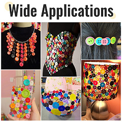4-Hole Resin Buttons&nbsp;RESI-TA0004-11B-03