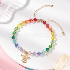 304 Stainless Steel Charm Bracelets&nbsp;BJEW-JB12828-01