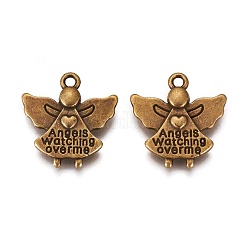 Tibetan Style Alloy Pendants&nbsp;TIBEP-4643-AB-FF