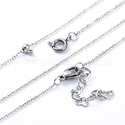 Non-Tarnish Flat Round with Om Symbol Lariat Necklaces & Triangle Pendant Necklaces Sets&nbsp;NJEW-JN02805-02