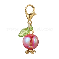 Round Acrylic Pendant Decorations&nbsp;HJEW-JM04279-01
