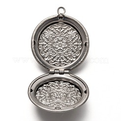 Tarnish Resistant 316 Stainless Steel Locket Pendants&nbsp;X-STAS-P268-10P