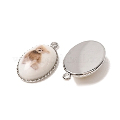 Printed 303 Stainless Steel Acrylic Pendants&nbsp;AC-CBA1E47-03P