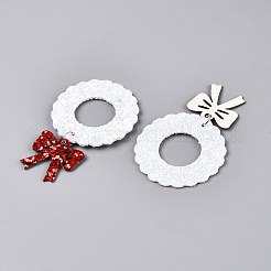 PU Leather Big Pendants&nbsp;FIND-N005-73B