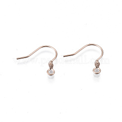 304 Stainless Steel Earring Hooks&nbsp;STAS-S111-011RG-NR