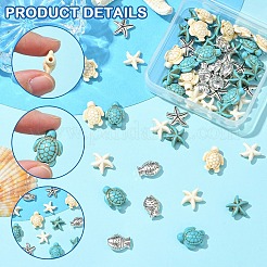Ocean Theme Jewelry Making Findings Beads Kits&nbsp;DIY-YW0011-22B