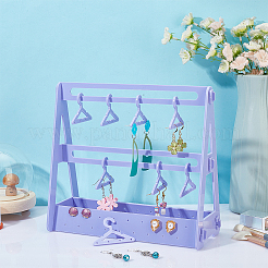 Opaque Acrylic Earring Display Stands&nbsp;EDIS-WH0029-16D