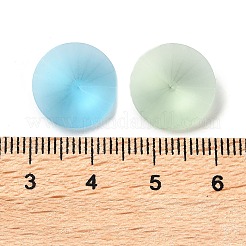 Frosted Glass Rhinestone Cabochons&nbsp;RGLA-G022-01A