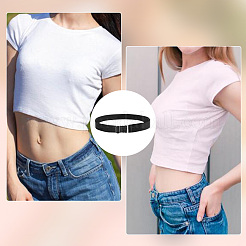 8 Pcs 2 Colors Simple Polyester Shirt Stay Belt&nbsp;AJEW-GO0001-41