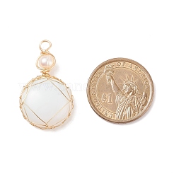 Opalite Pendants&nbsp;PALLOY-JF01556-06
