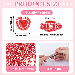Transparent Acrylic Beads&nbsp;TACR-TAC0007-15