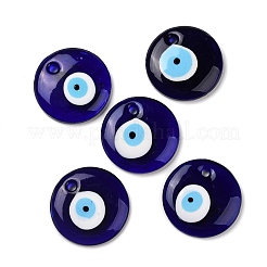 Handmade Lampwork Evil Eye Pendants&nbsp;LAMP-E106-02C
