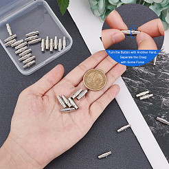 32Sets Brass Magnetic Screw Clasps&nbsp;KK-SC0001-98
