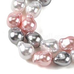 Electroplated Glass Beads Strands&nbsp;GLAA-Z013-01A-05
