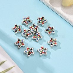 Rhinestone Alloy Pendant&nbsp;RSB357-2