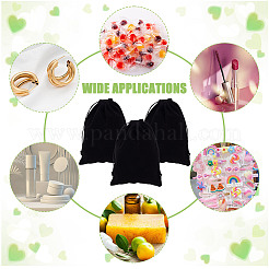 Velvet Packing Pouches Drawstring Bags&nbsp;ABAG-WH0046-30B
