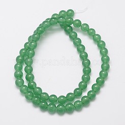 Natural & Dyed Malaysia Jade Bead Strands&nbsp;G-A146-6mm-A04