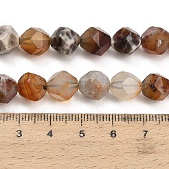 Natural Agate(Dyed & Heated) Beads Strands&nbsp;G-K425-B06-01