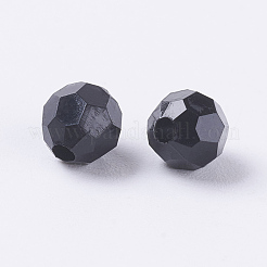 Opaque Acrylic Beads&nbsp;PAB6mmY-1