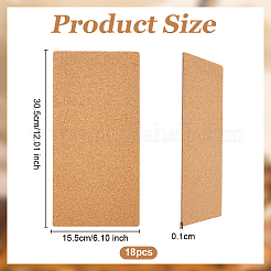 18Pcs Cork Insulation Sheets&nbsp;DIY-OC0014-28