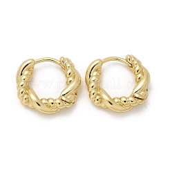 Brass Hoop Earrings&nbsp;EJEW-Q015-03G-02