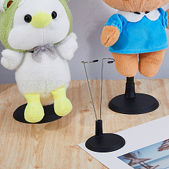 12 Sets 3 Styles Plastic with Iron Doll Support for Models&nbsp;ODIS-FH0001-18