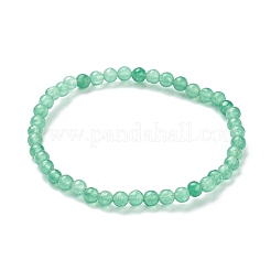 Natural Green Aventurine Beaded Stretch Bracelets&nbsp;BJEW-D446-A-34