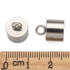 Tarnish Resistant 304 Stainless Steel Cord Ends&nbsp;STAS-K004-9mm-01