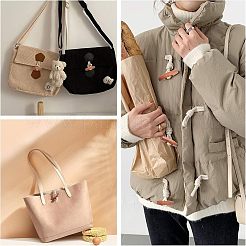 Natural Wooden Buttons&nbsp;WOOD-NB0001-35