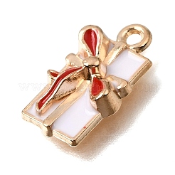 Alloy with White Enamel Pendants&nbsp;AL-CBA9E11-04KCG-01