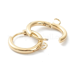 201 Stainless Steel Huggie Hoop Earring Findings&nbsp;STAS-P283-01D-G